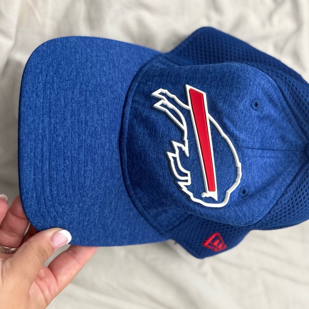 New Era Royal Blue and Black 39THIRTY Stretch Fit NFL Cap